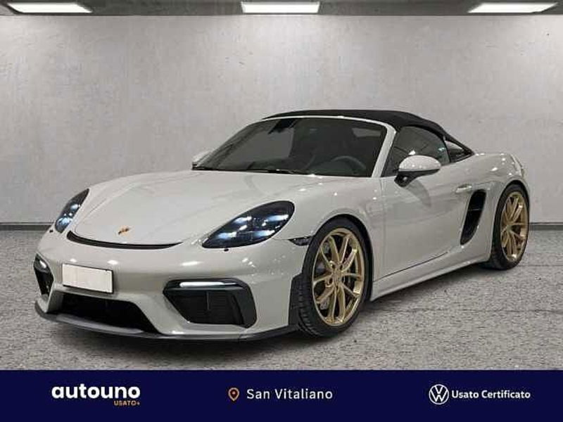 Porsche 718 Boxster  Spyder 4.0 del 2023 usata a Pozzuoli