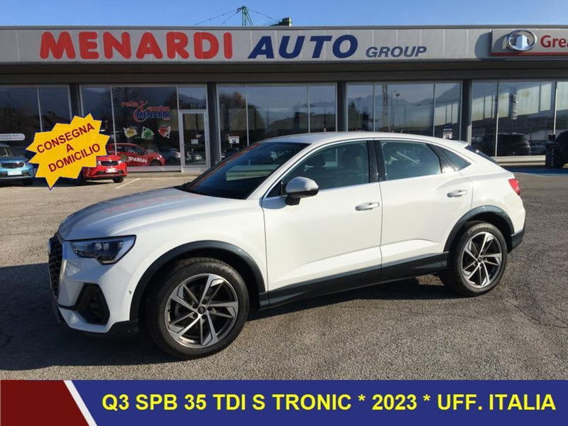 Audi Q3 Sportback 35 TDI quattro S tronic S line edition del 2023 usata a Bernezzo
