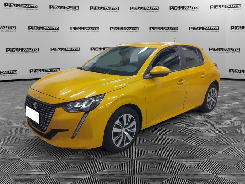 Peugeot 208 PureTech 75 Stop&Start 5 porte Active del 2020 usata a Medesano