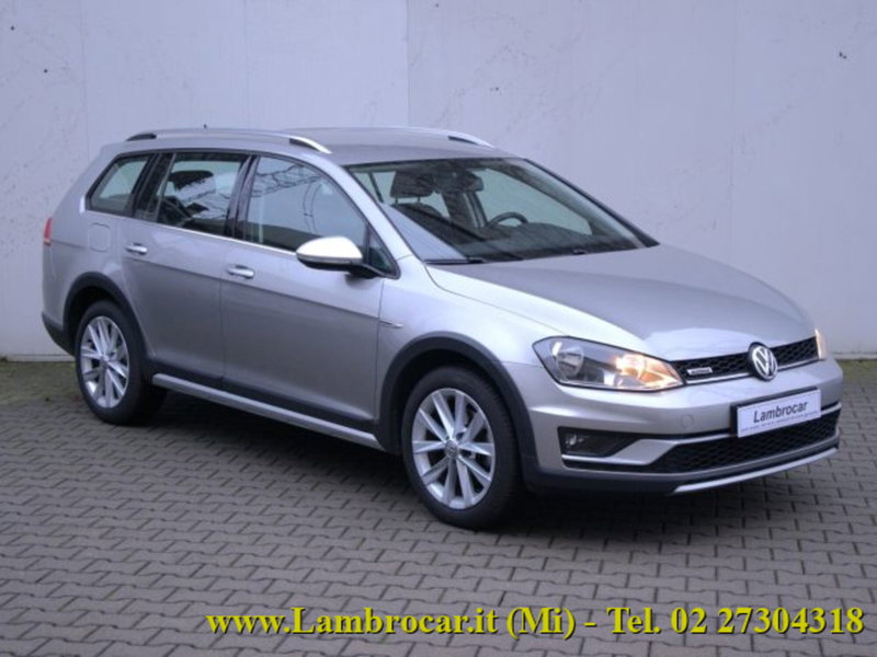 Volkswagen Golf Variant Alltrack 2.0 TDI 4MOTION BMT del 2016 usata a Cologno Monzese