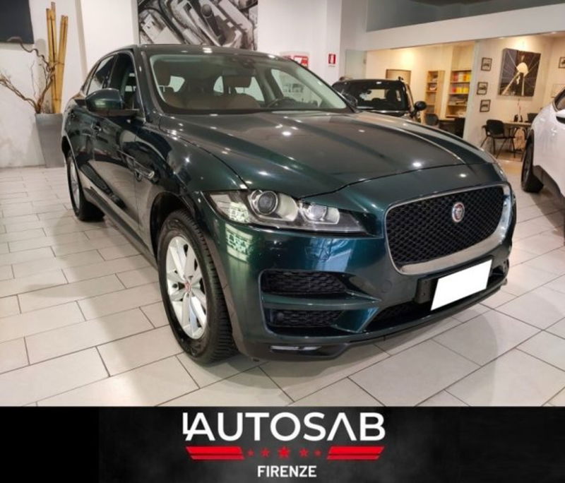 Jaguar F-Pace 2.0 D 180 CV AWD Prestige del 2018 usata a Firenze