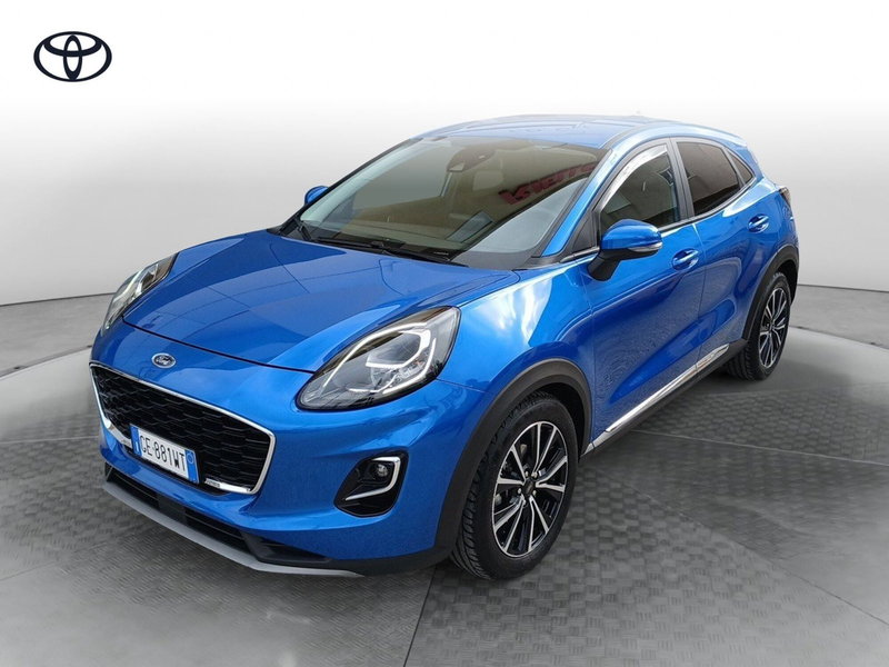 Ford Puma 1.0 EcoBoost Hybrid 125 CV S&S aut. Titanium Design del 2021 usata a Agrigento