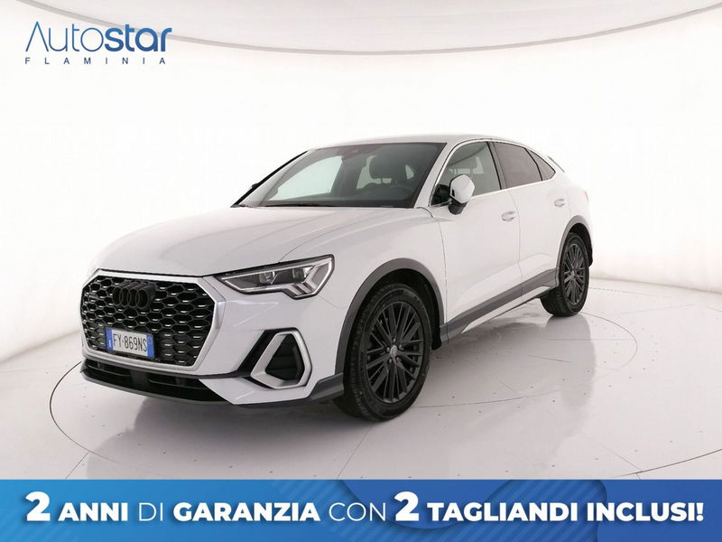 Audi Q3 Sportback 45 TFSI quattro S tronic S line edition del 2019 usata a Roma