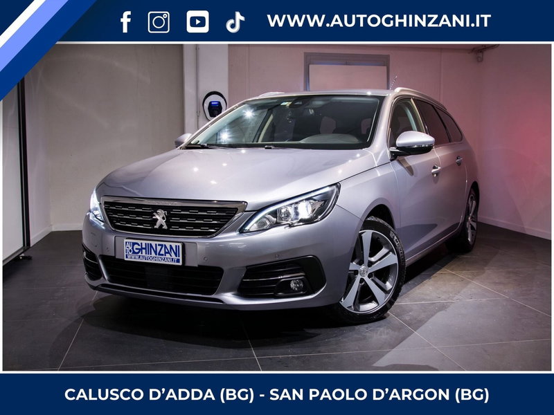 Peugeot 308 SW 1.5 bluehdi Allure s&s 130cv eat8 del 2019 usata a San Paolo d'Argon