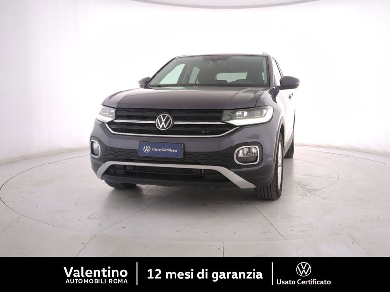 Volkswagen T-Cross 1.0 TSI 110 CV DSG Advanced del 2023 usata a Roma