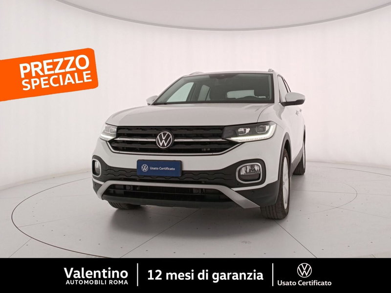 Volkswagen T-Cross 1.0 TSI 110 CV DSG Advanced del 2021 usata a Roma