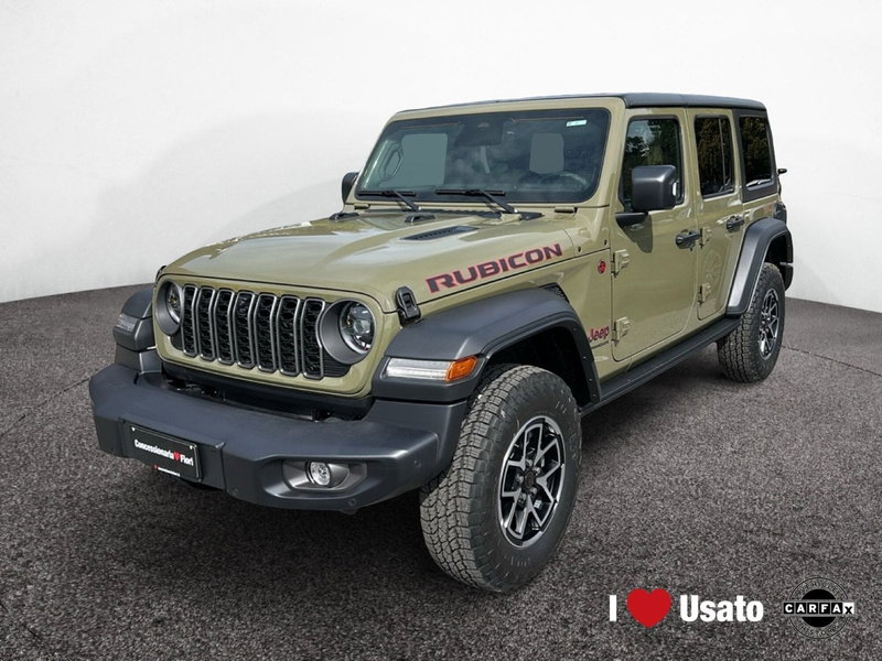 Jeep Wrangler Unlimited 2.0 Turbo Rubicon nuova a Roma
