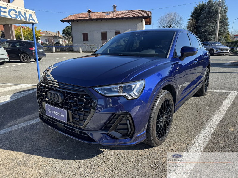 Audi Q3 Sportback 45 TFSI e S tronic S line edition del 2021 usata a Cuorgne'