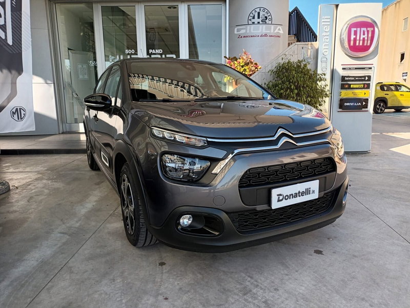 Citroen C3 BlueHDi 100 S&S Feel Pack del 2022 usata a Triggiano