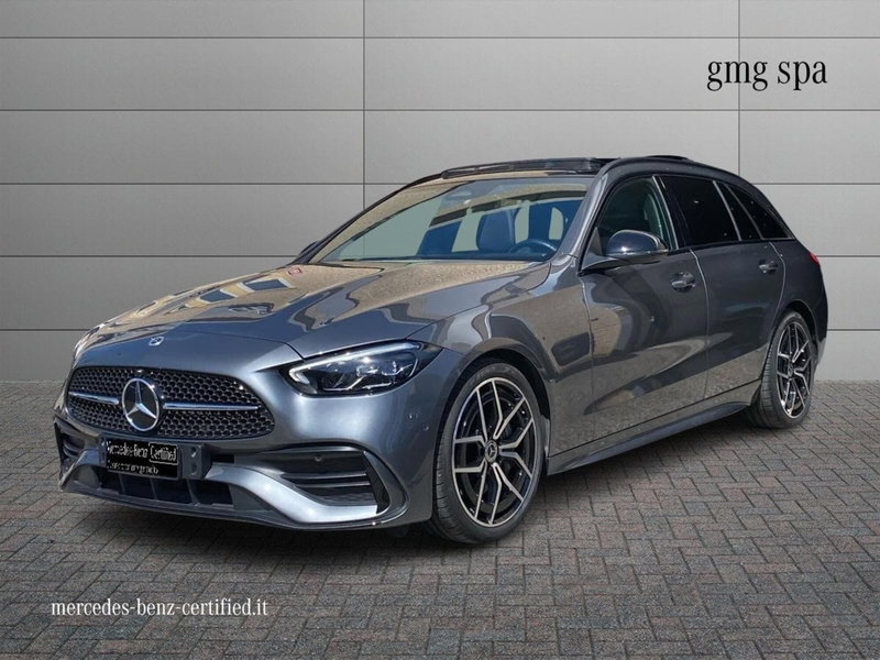 Mercedes-Benz Classe C Station Wagon 220 d mhev AMG Line Premium Plus 4matic 200cv auto del 2022 usata a Firenze