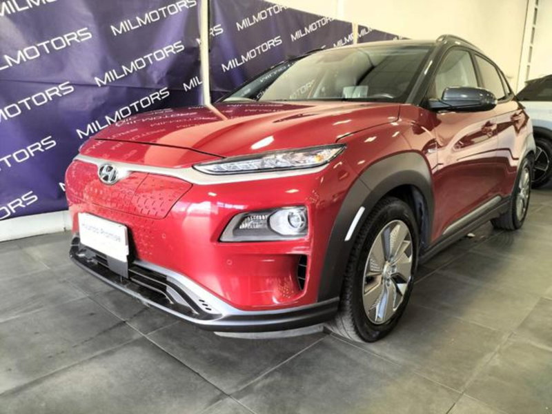 Hyundai Kona EV 64 kWh Exellence del 2021 usata a Messina