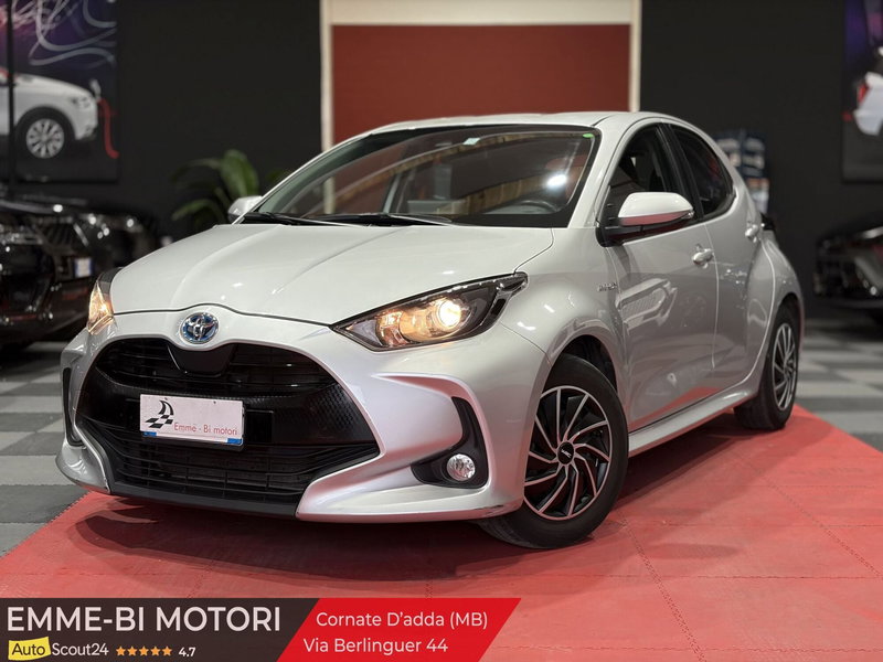 Toyota Yaris 1.5 Hybrid 5 porte Energy del 2021 usata a Cornate d'Adda