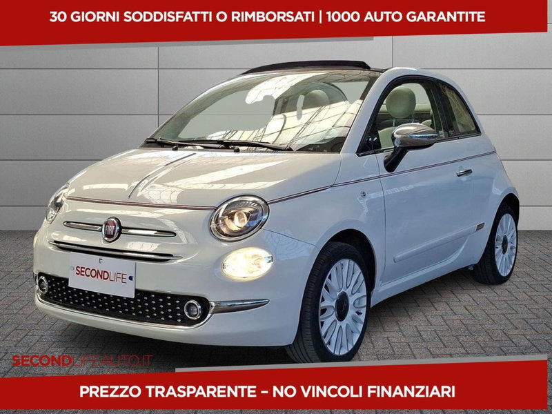 Fiat 500C Cabrio 1.0 hybrid Dolcevita 70cv del 2020 usata a Roma
