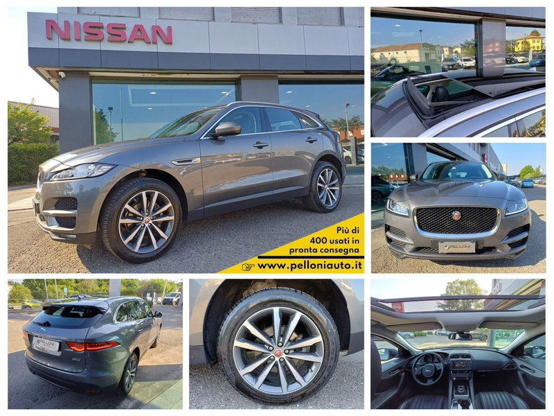 Jaguar F-Pace 2.0 D 180 CV AWD Pure del 2016 usata a Modena
