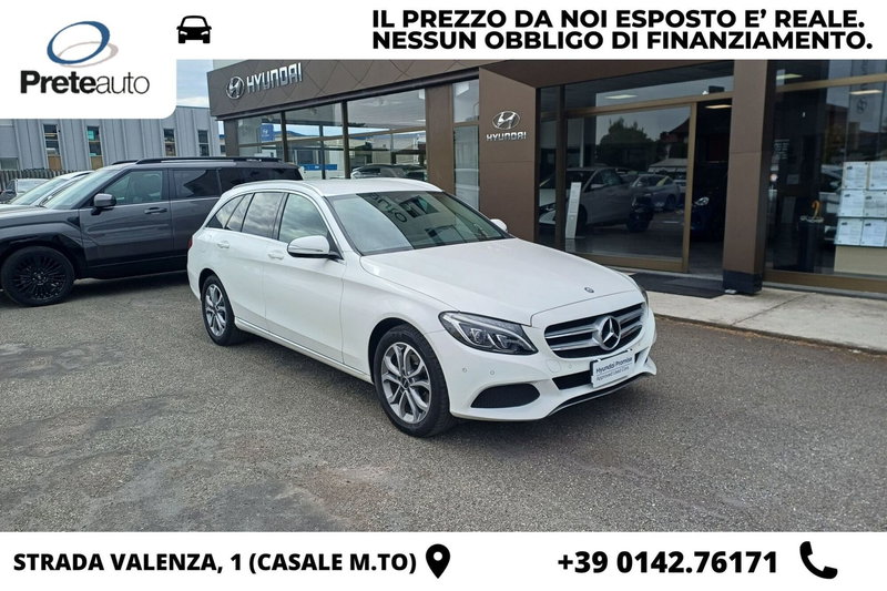 Mercedes-Benz Classe C 220 CDI BlueEFFICIENCY Executive del 2015 usata a Caresanablot