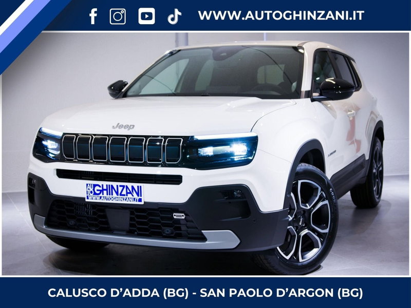 Jeep Avenger 1.2 turbo e-hybrid mhev Summit fwd 110cv edct6 nuova a San Paolo d'Argon