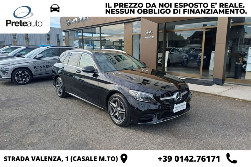 Mercedes-Benz Classe C 220 d 4Matic Auto Business del 2018 usata a Casale Monferrato