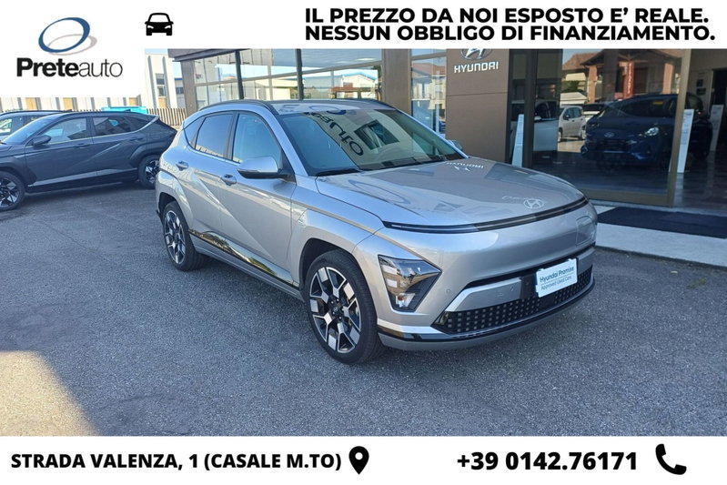 Hyundai Kona 64,8 kWh Exclusive c/pompa calore nuova a Casale Monferrato