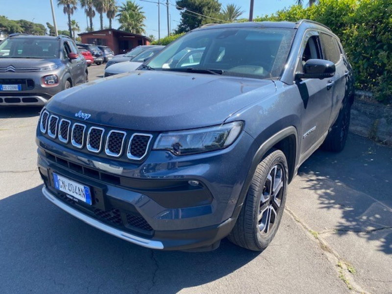 Jeep Compass 1.3 T4 190CV PHEV AT6 4xe Limited del 2023 usata a Catania