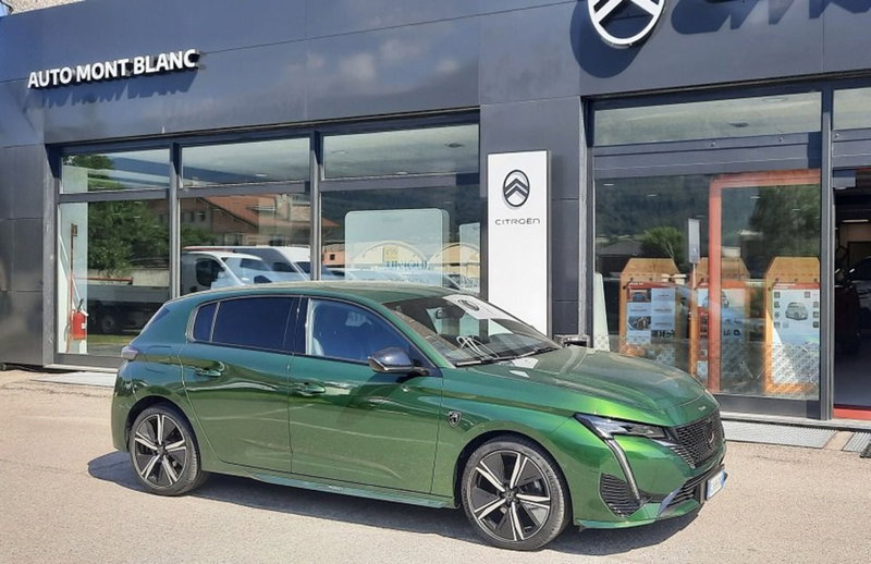 Peugeot 308 BlueHDi 130 S&S EAT8 GT Pack del 2022 usata a Saint-Christophe