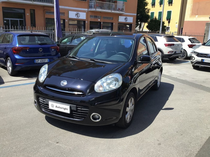 Nissan Micra 1.2 12V DIG-S 98CV 5 porte Acenta del 2012 usata a Chiavari