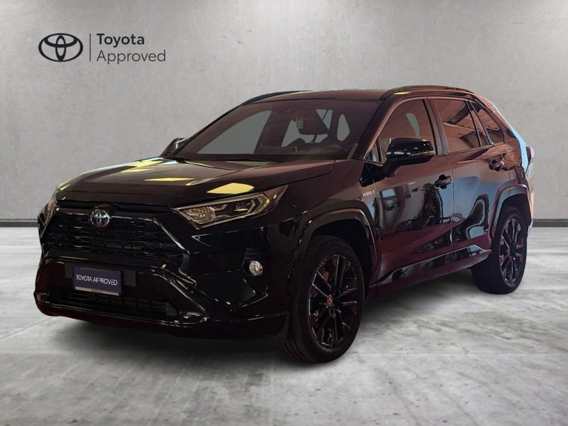Toyota Rav4 HV (222CV) E-CVT AWD-i Black Edition del 2020 usata a Messina