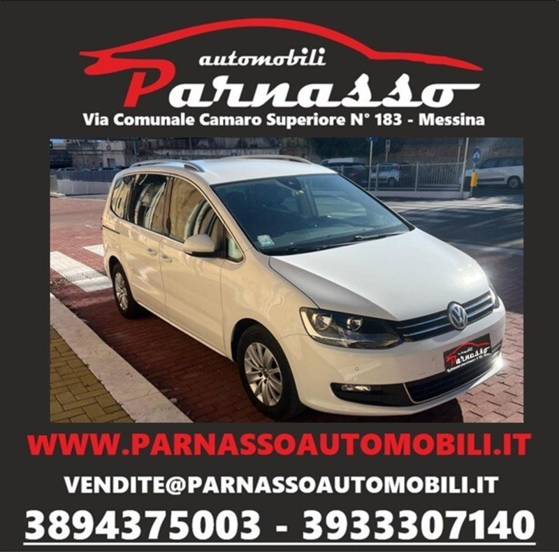 Volkswagen Sharan 2.0 TDI 150 CV SCR DSG Executive BlueMotion Tech. del 2019 usata a Messina