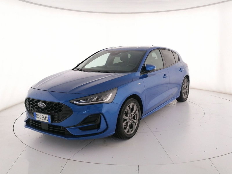 Ford Focus 1.0t ecoboost h ST-Line X 125cv del 2022 usata a Roma