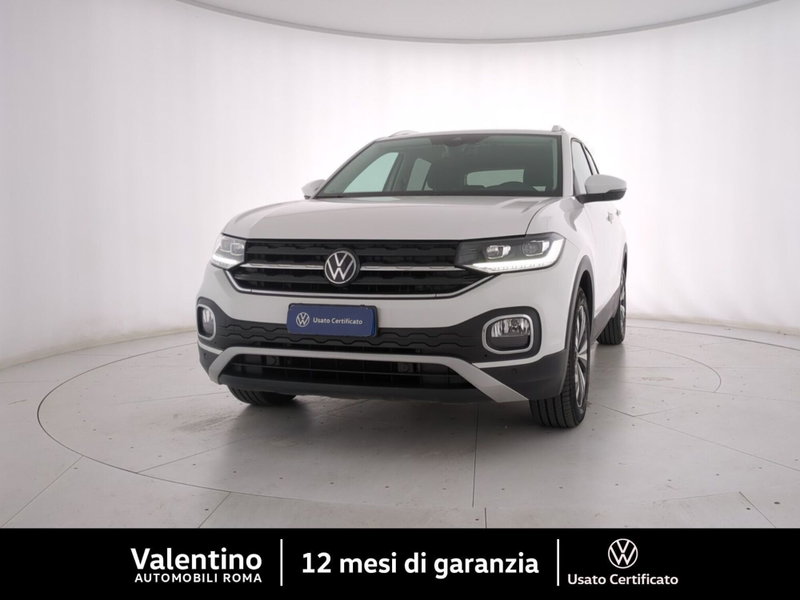 Volkswagen T-Cross 1.0 TSI 110 CV DSG Advanced del 2023 usata a Roma