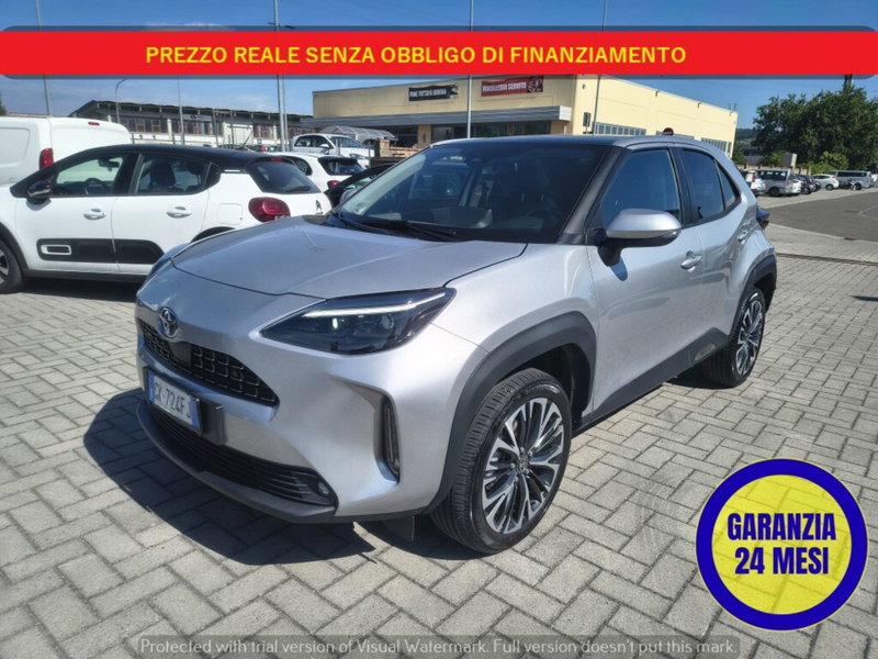 Toyota Yaris Cross 1.5 Hybrid 5p. E-CVT Lounge del 2022 usata a Montelupo Fiorentino