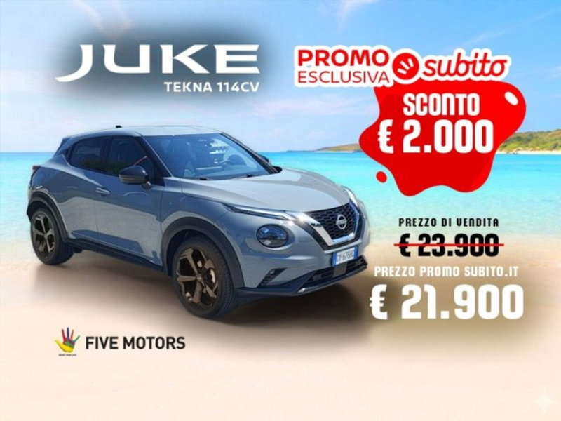 Nissan Juke 1.0 dig-t Tekna 114cv del 2025 usata a Taranto