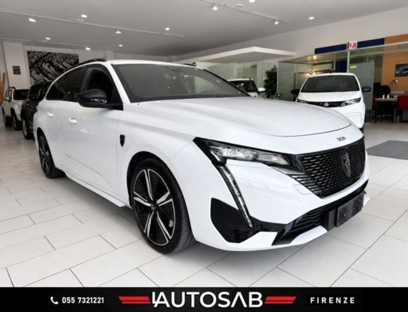Peugeot 308 SW 1.6 hybrid phev GT 225cv e-eat8 del 2024 usata a Firenze
