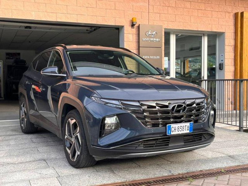 Hyundai Tucson 1.6 hev Exellence 4wd 239cv auto del 2022 usata a Montecrestese