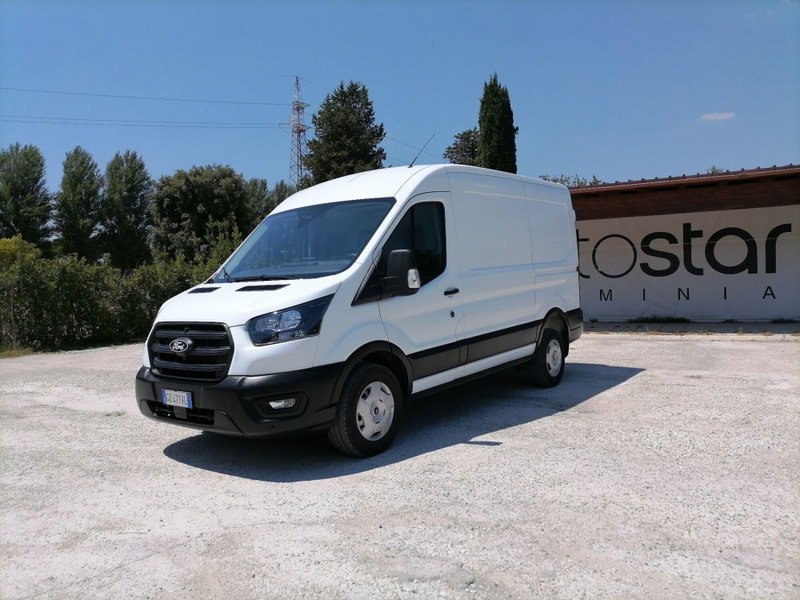 Ford Transit Furgone 50 fwd 2.0 ecoblue 130cv trend L2H2 d.cab del 2025 usata a Roma