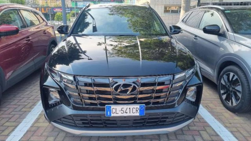 Hyundai Tucson 1.6 CRDi 136CV 48V 4WD DCT N Line del 2023 usata a Savona