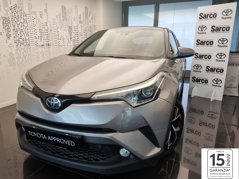 Toyota Toyota C-HR 1.8 Hybrid E-CVT Trend del 2019 usata a Curno