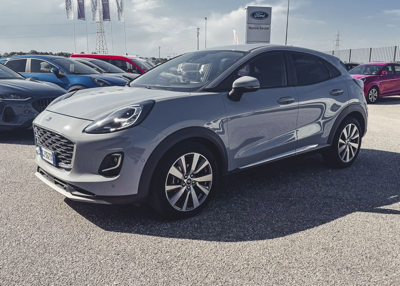 Ford Puma 1.0 EcoBoost Hybrid 125 CV S&S Titanium X del 2022 usata a Novara