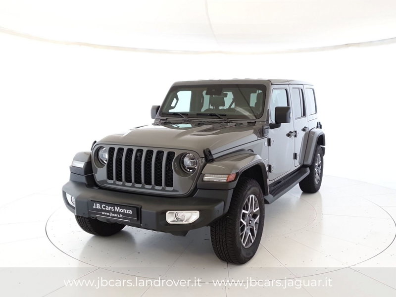 Jeep Wrangler Unlimited 2.0 atx phev Sahara 4xe auto del 2022 usata a Agrate Brianza