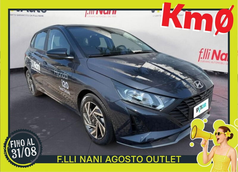 Hyundai i20 1.2 mpi Connectline 79cv mt nuova a La Spezia
