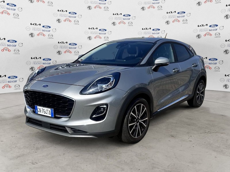Ford Puma 1.0 EcoBoost Hybrid 125 CV S&S Titanium del 2023 usata a Caresanablot