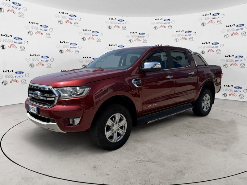 Ford Ranger Pick-up Ranger 2.0 TDCi DC Limited 5 posti del 2020 usata a Caresanablot